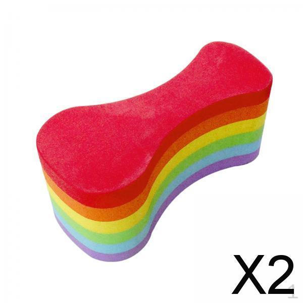 

2x Pull Buoy Float Swim Trainer Foam Legs And Hips Support Pool Training Aid for Beginners Adults