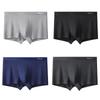 MaoRen Herren Modal mit Seide gefütterte antibakterielle Boxershorts