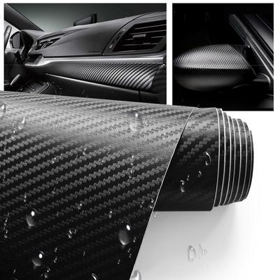 Car 3D Carbon Fiber Film Car Self-Adhesive Waterproof Protection Sticker for Auto Motorcycle Decoration Films Accessories
