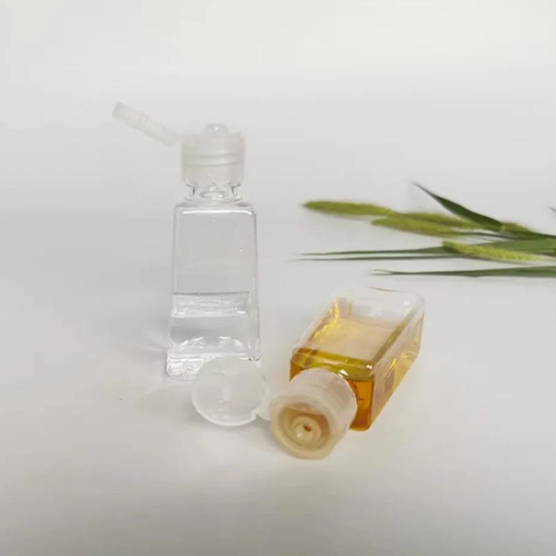 30ML Empty Refillable Bottle Flip Cap Portable Trapezoidal Plastic Bottles Travel Bottle Cosmetic Lotion Squeeze Bottles