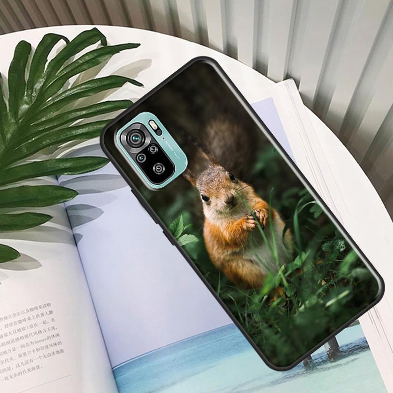 Squirrel For Xiaomi Redmi Note 11 Pro Case For Redmi Note 10 Pro 9 8 9S 10S 9A 9C 9T Phone Coque
