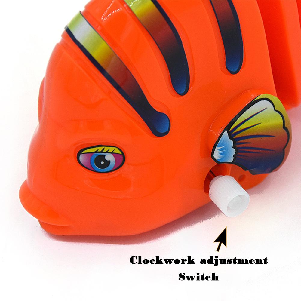Clockwork Swinging Cartoon Fish Toys For Cat Portable Interactive Teasing Cat Toy Pet Cat Supplies
