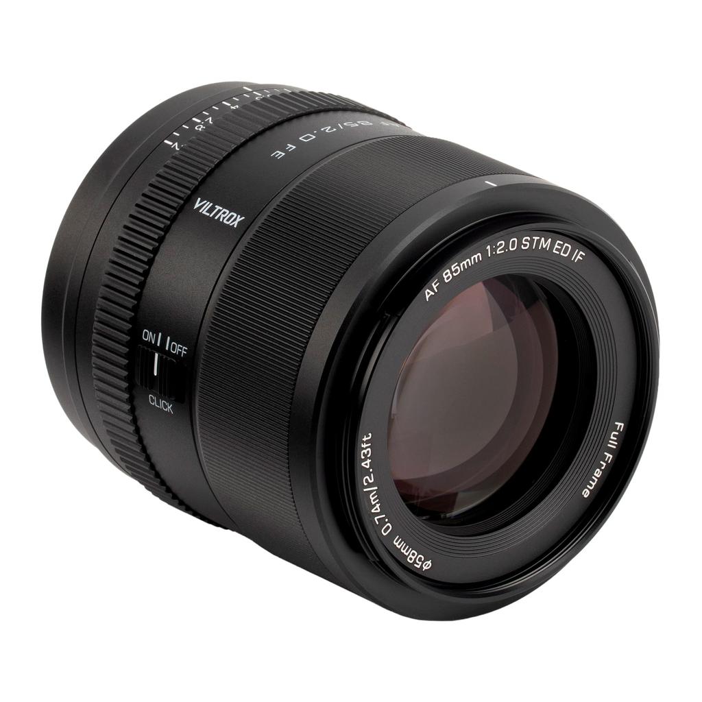 VILTROX AF 85mm F2 EVO FE Lens for Sony Large Aperture Prime Compatible with Sony Cameras and Mirrorless Cameras for Portrait Photography Full-Frame