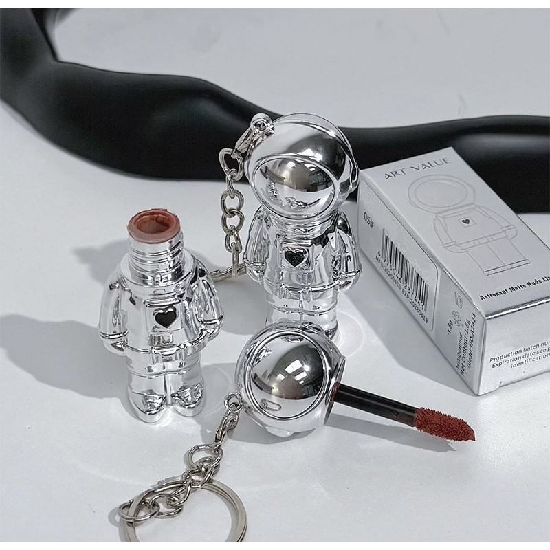 Art Value - Astronaut Keychain Matte Naked Lip Mud - 6 Colors
