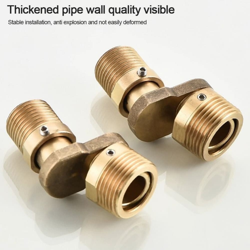 360 Degree Rotation Shower Adapter For Showering Brass Construction Rust And Wear Resistant 0-40 Degree Adjustment Range China Mainland
