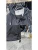 New Men's Spring Workwear Windbreaker: Hooded, Big Pocket, Zipper Pullover, Trendy Casual Loose Jacket