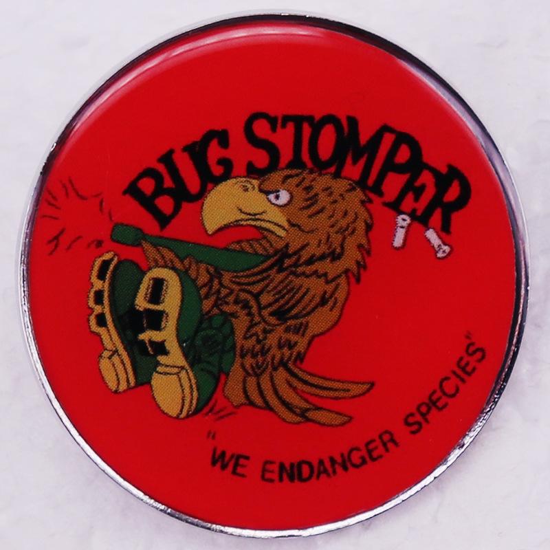1986 Alien Movie Retro Eagle Badge