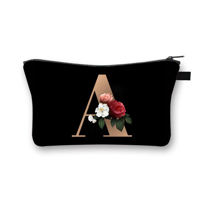 

Сумка для сменной одежды с принтом алфавита, многофункциональная дорожная сумка для хранения, полиэстеровая сумка-пенал на молнии для канцелярских принадлежностей для начальной школы No specification