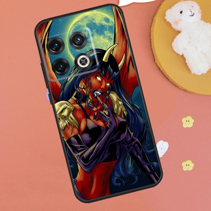 Devil Woman Case For OnePlus 15 10T 10R 12R 13R 13T 11 12 13 OnePlus Nord 5 CE 2 3 4 Lite N20 N30 Funda