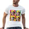Nelly Olson Warhol Stil T-Shirt Klassisches Rundhals Baumwoll-T-Shirt