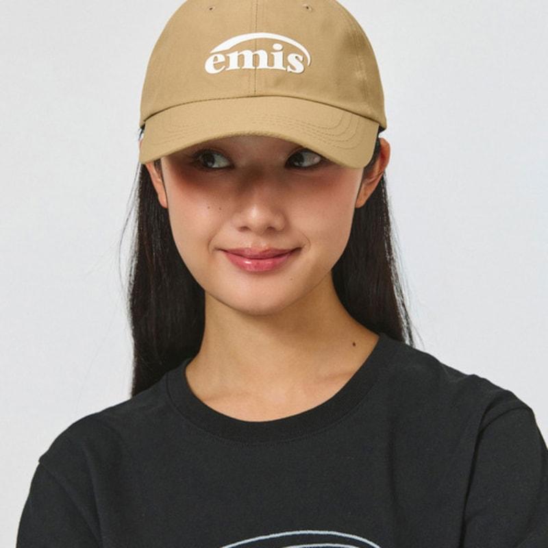 

EMIS NYLON BALL CAP-BEIGE BEIGE