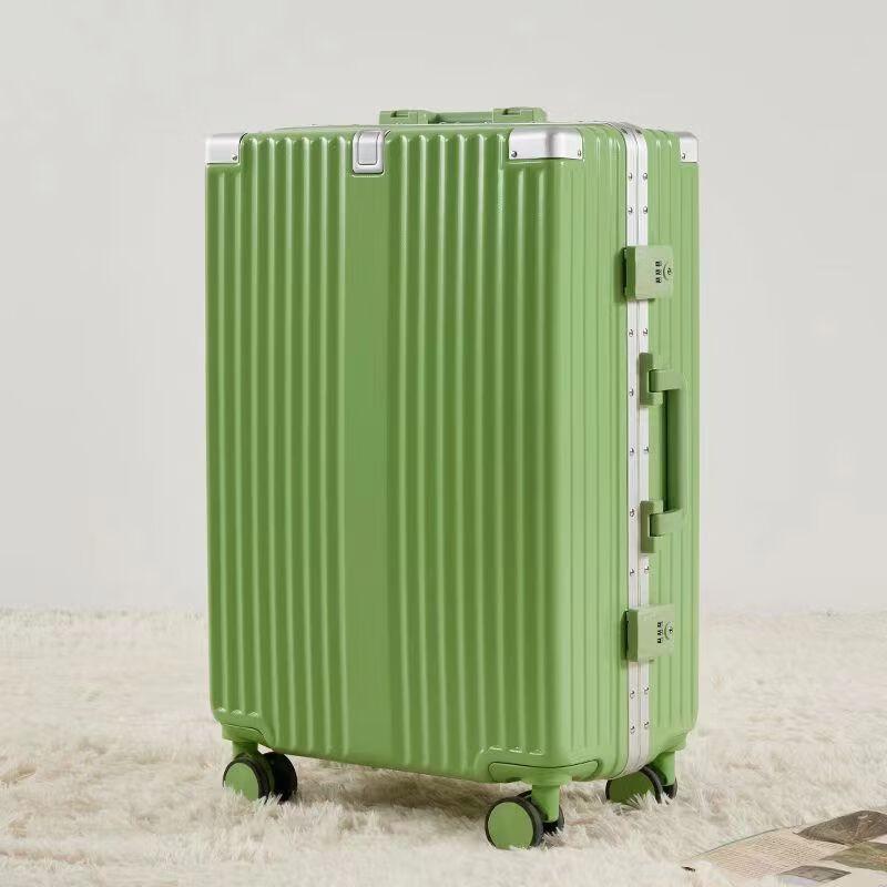 Ruyishi Aluminum Frame Spinner Luggage 24 inches