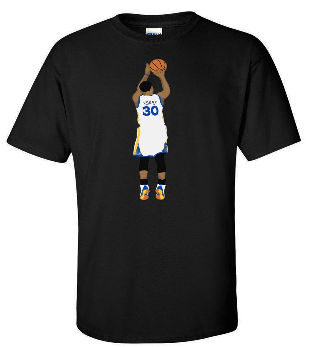 BLACK Steph Curry Golden State Warriors  Curry Pic  jersey T-shirt Shirt XL