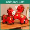 Plush Horse Doll With Pp Cotton Fill For Chinese New Year Celebrations