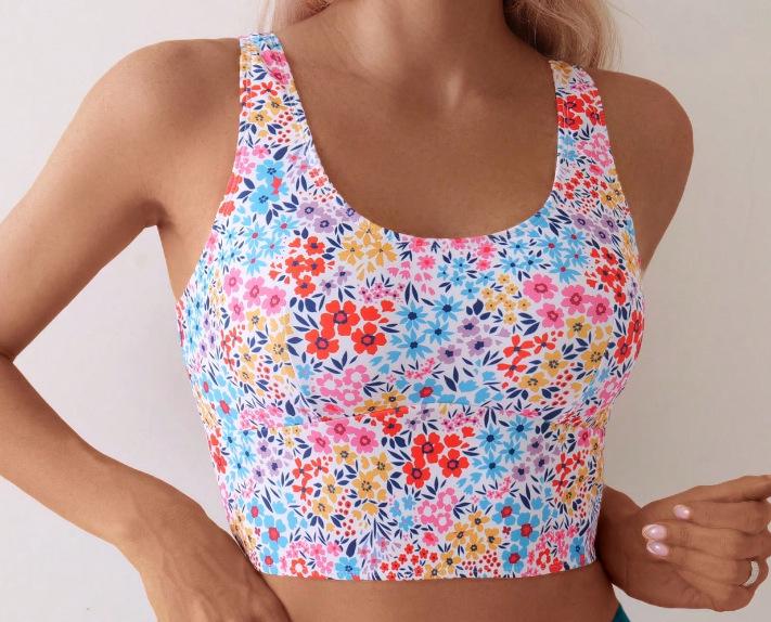 

2024 Европейский и американский женский сексуальный купальник с открытой спиной и принтом Medium