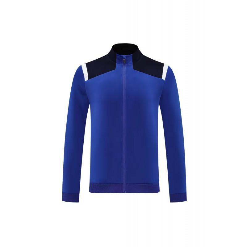 Mens Womens Winter Sport Training Jacket Long Sleeve Stand Collar Outdoor Football Running Gym Wear