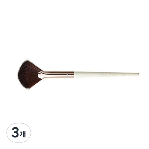 

Tulip Cheek Fan Brush 005, 3 pieces, the most popular beauty accessory in Korea