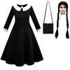 Fashionable Girls Long Sleeve Cosplay Dress With A-line Skirt 81224