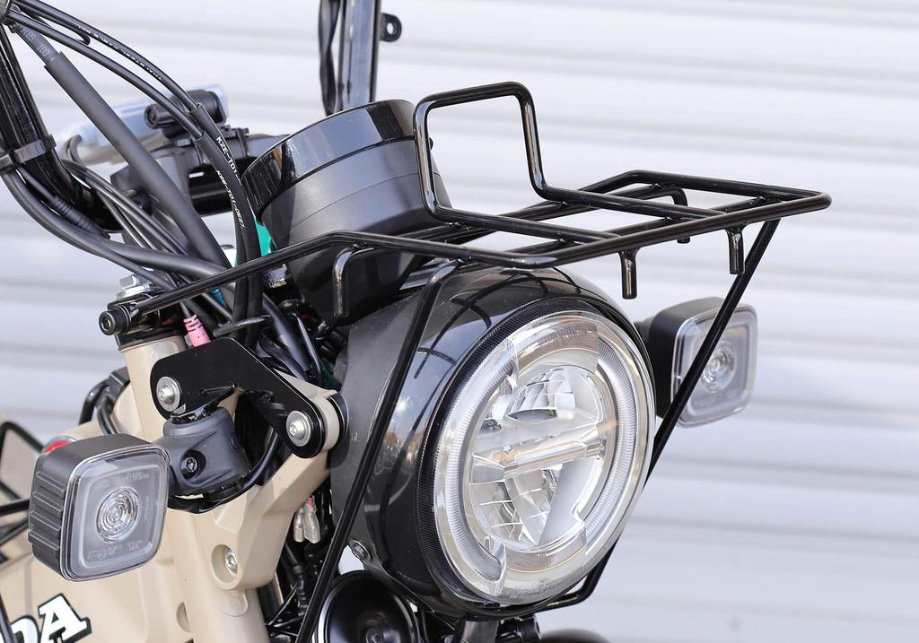Kijima Bike Parts Front Carrier Over Steel CT125 Hunter Cub Black ('20-) 210-2755