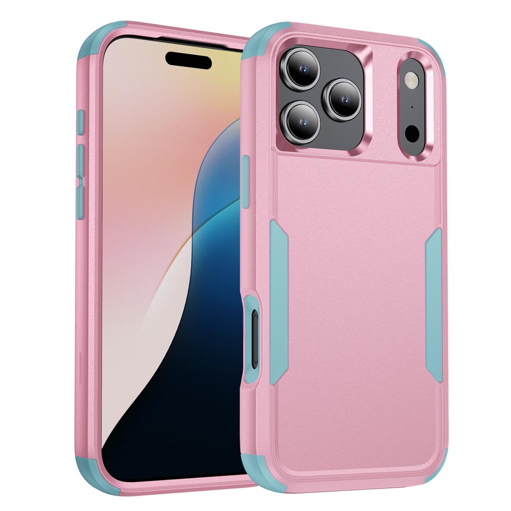 For iPhone 17 Pro Max Case 3 in 1 Shockproof TPU PC Phone Cover