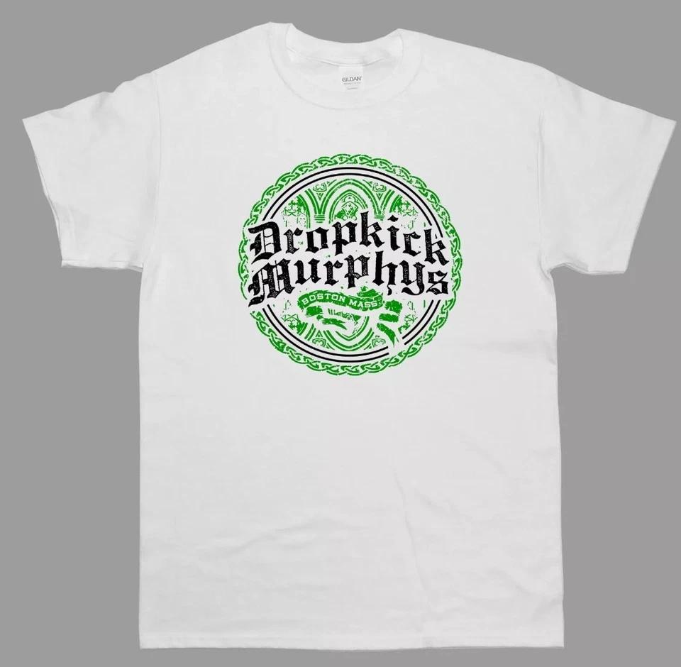 DROPKICK MURPHYS II T-SHIRT sizes S M L XL XXL 3 4 XL Ash Grey, White