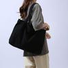 Retro Thick Canvas Tote Bag For Women, Large Capacity Casual Shoulder Handbag, Mori Style Outdoor Daily Purse