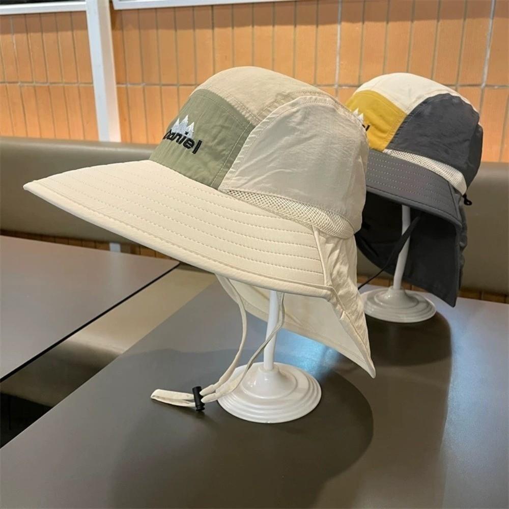 Wide Brim Outdoor Sports Hat Quick Dry Fishing Bucket Hat New Jungle Hiking Cap for Boys Girls