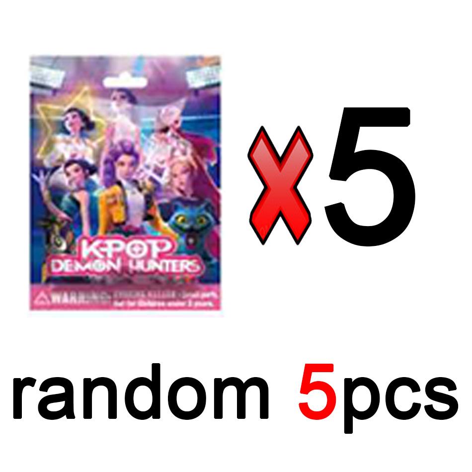 Anime Kpop Demon Hunters  blind box Figure Model Toy Cartoon Gaming Desk Decoration Collection for Kids Mystery Box Model Gift