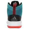 New Adidas Cloudfoam Executor Anti-Slip Wear-Resistant Mid-Top Basketball Shoes Men's Blue BB9904