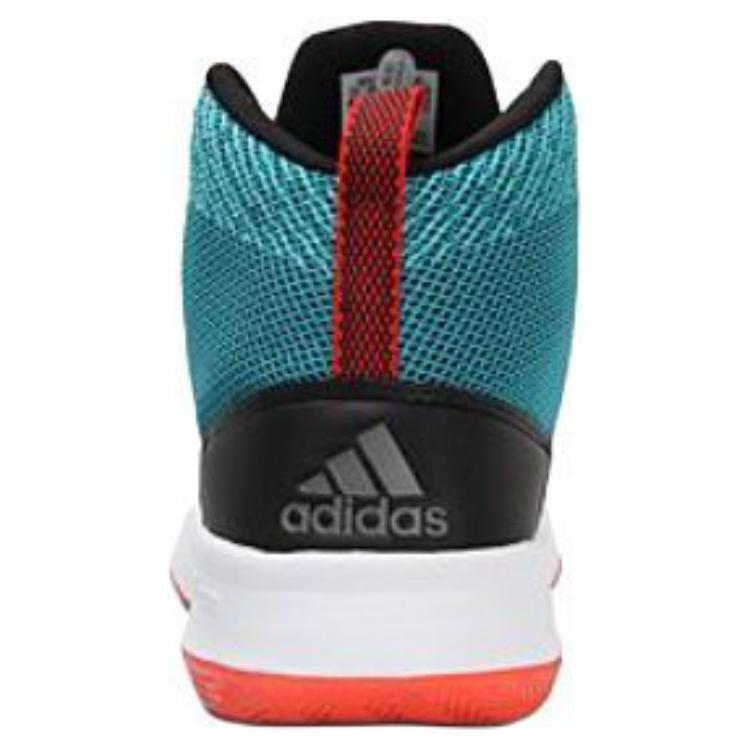 New Adidas Cloudfoam Executor Anti-Slip Wear-Resistant Mid-Top Basketball Shoes Men's Blue BB9904