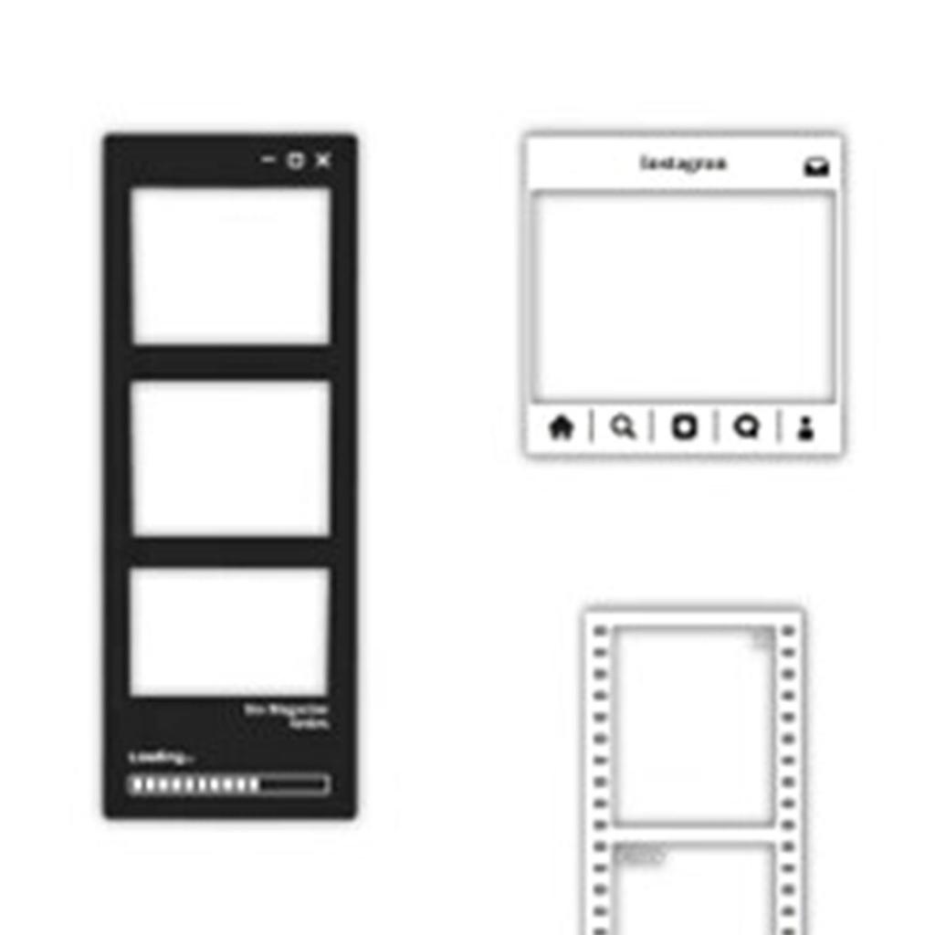 20 ks Retro samolepek s filmem z fotoaparátu PET Dekorativní Vintage samolepky na scrapbooking pro DIY