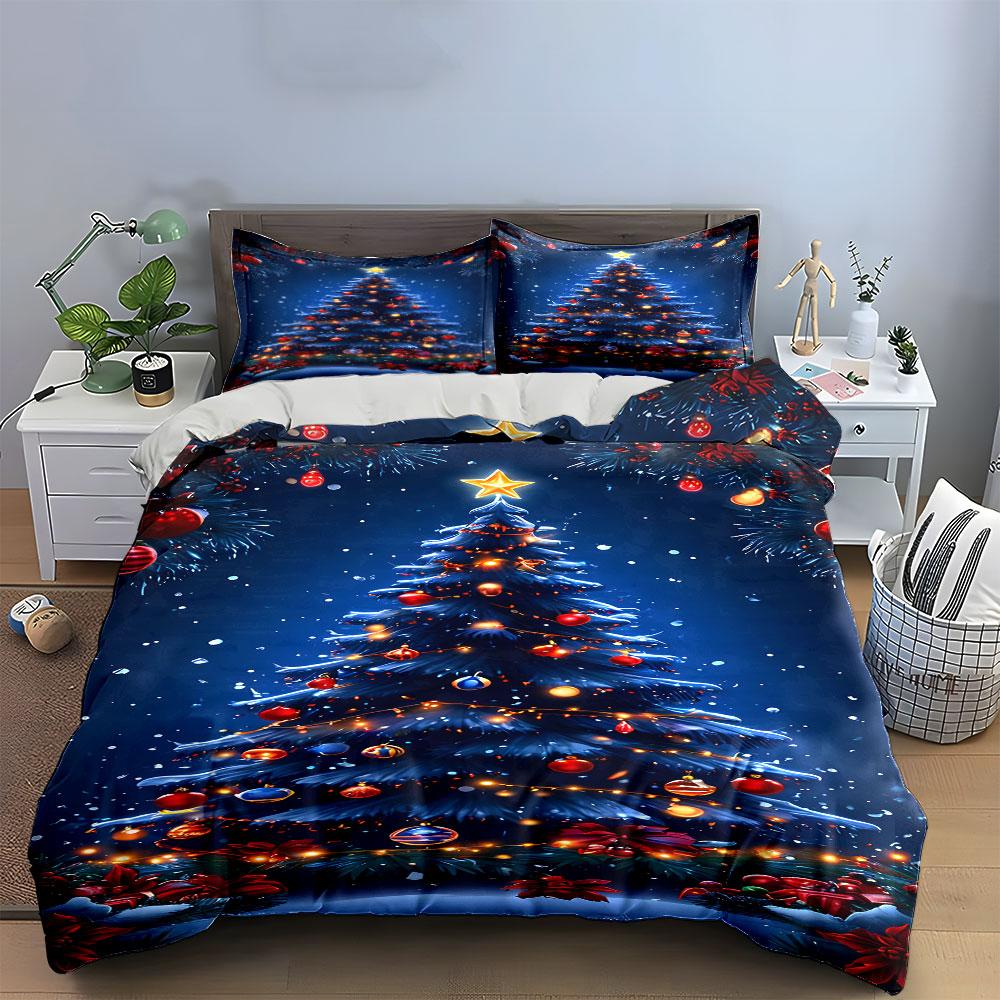 Radiant festive elegance Bedding sets Duvet cover sets Duvet covers Pillowcases(1*Duvet Cover 2*Pillowcases without duvet insert)