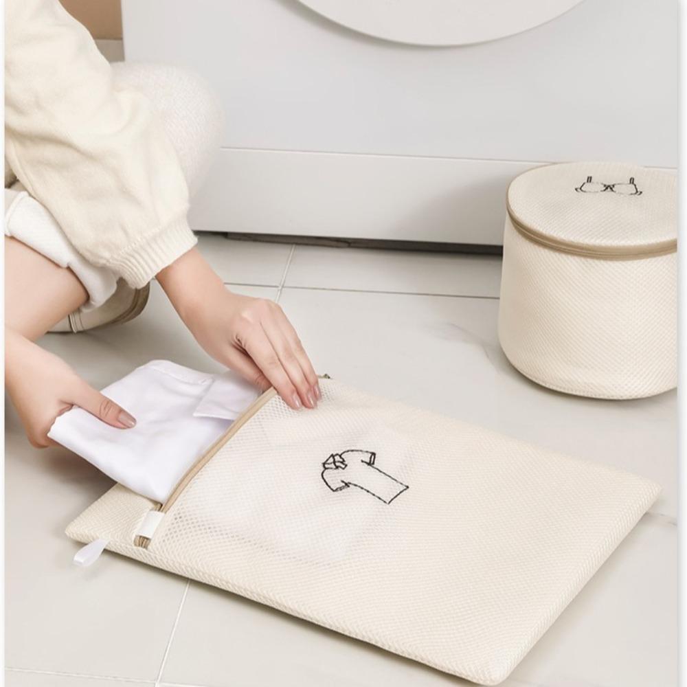 Cleaning Clothes Storage Bag Anti Deformation Underwear Washing Bag New Laundry Bag  Dirty Clothes
