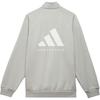 Adidas Originals Basketball Chapter 1 Solid Logo Print Sports Jacket Unisex Jacket Gray HN9269