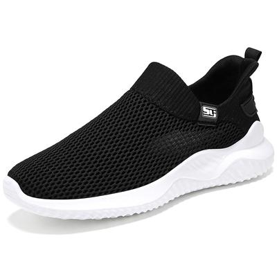 Zapatos casuales para hombre con forro de malla transpirable, venta al por mayor transfronteriza de invierno y primavera, diseño de estribo perezoso.