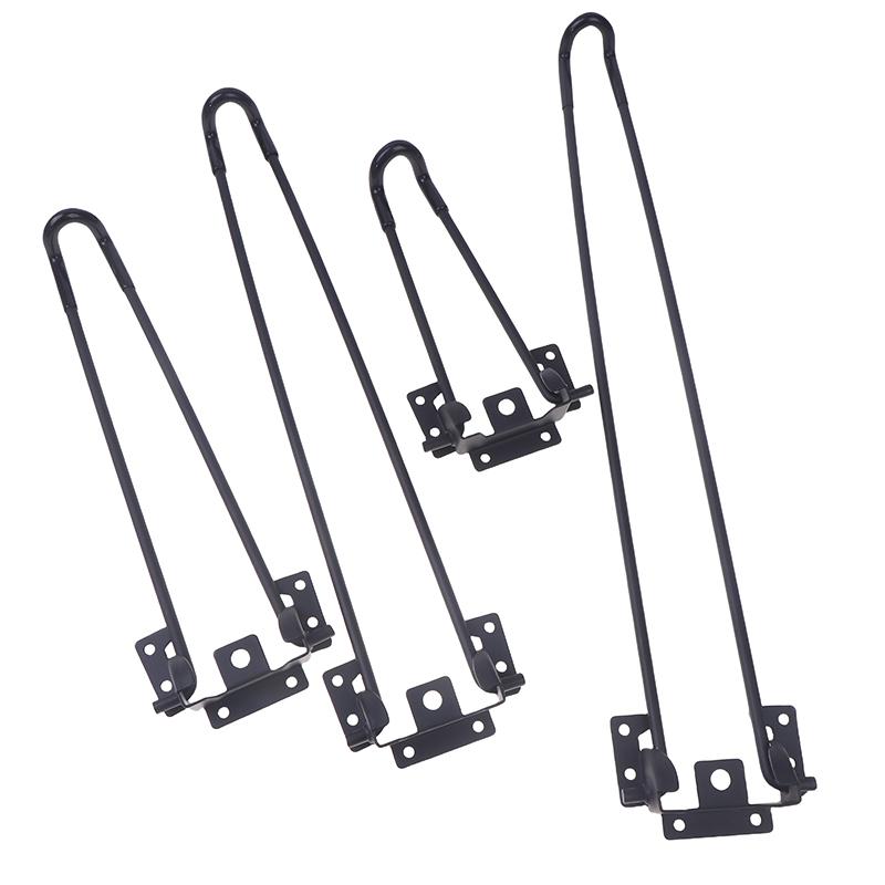 1 Peça Pés de Mesa de Metal Suporte Dobrável Pés de Móvel Diy Banco Doméstico Mesa de Jantar Mesa Lateral Pés de Mesa de Centro Acessórios