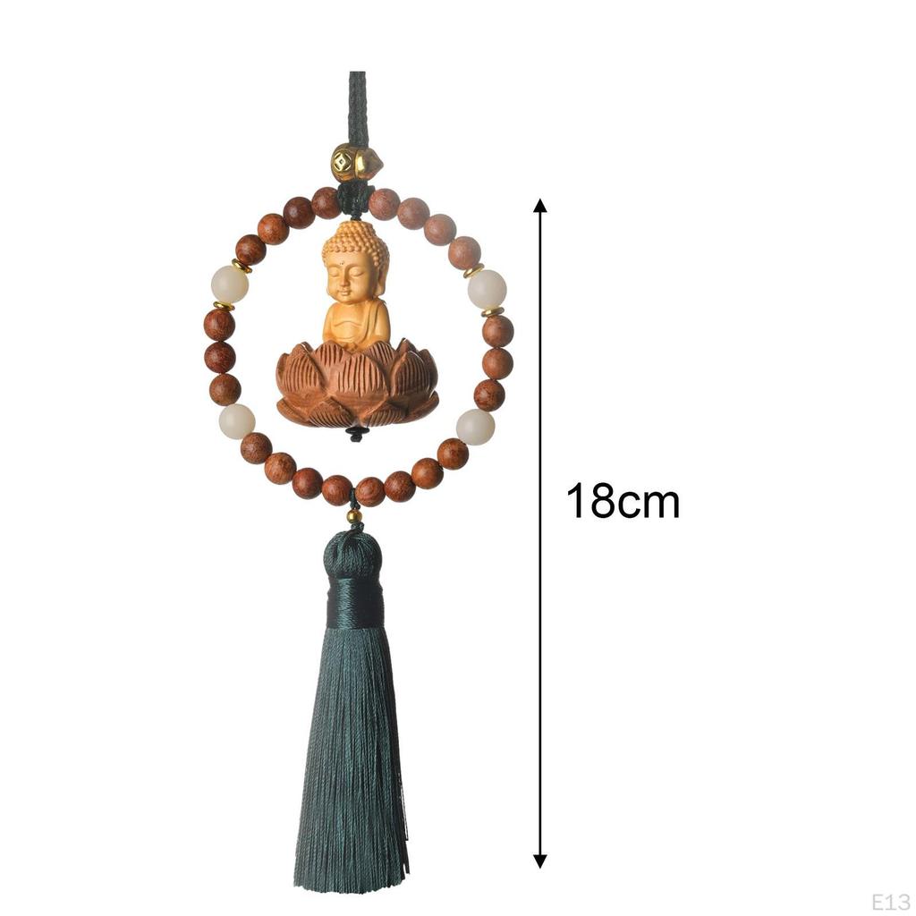 Buddha Car Mirror Charm Hanging Ornament