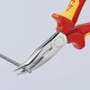 Insulated Cutting Pliers Half-Round Bent 160Mm - Kn 25 26 160