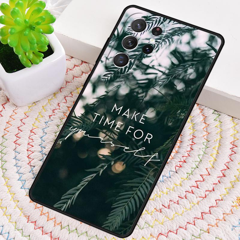 Travel mountain sea beach quotes TPU Phone Case For Samsung Galaxy note 10 pro S26 S25 S24 S23 S22 Ultra Plus S21 FE S20 Cover
