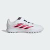 adidas Predator Club Hook Loop Turf Football Boots Kids IH2076 Kids' Performance Sports Shoes Cloud White / Solar Turbo / Core Black