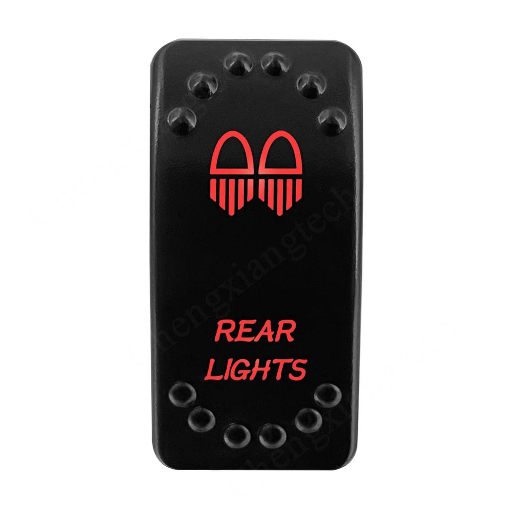 12V 20A Red Led Light Spot Lights Bar Rocker Switch Waterproof Toggle for Car Boat Marine ARB/CARLING/NARVA/4x4 Switch Replace Battery Switches5