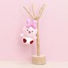 Keychain Bow Loopy Cute Cartoon Girl Backpack Decorative Pendant Doll Plush