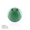 40mm Kristall Massage Stein Geschnitzte Rille Gerillter Sorgenstein Stressabbau Meditation