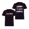 7.3 IDI Diesel Truck T-Shirt 2-Sided Vintage Line Art Classic Pickup Tee