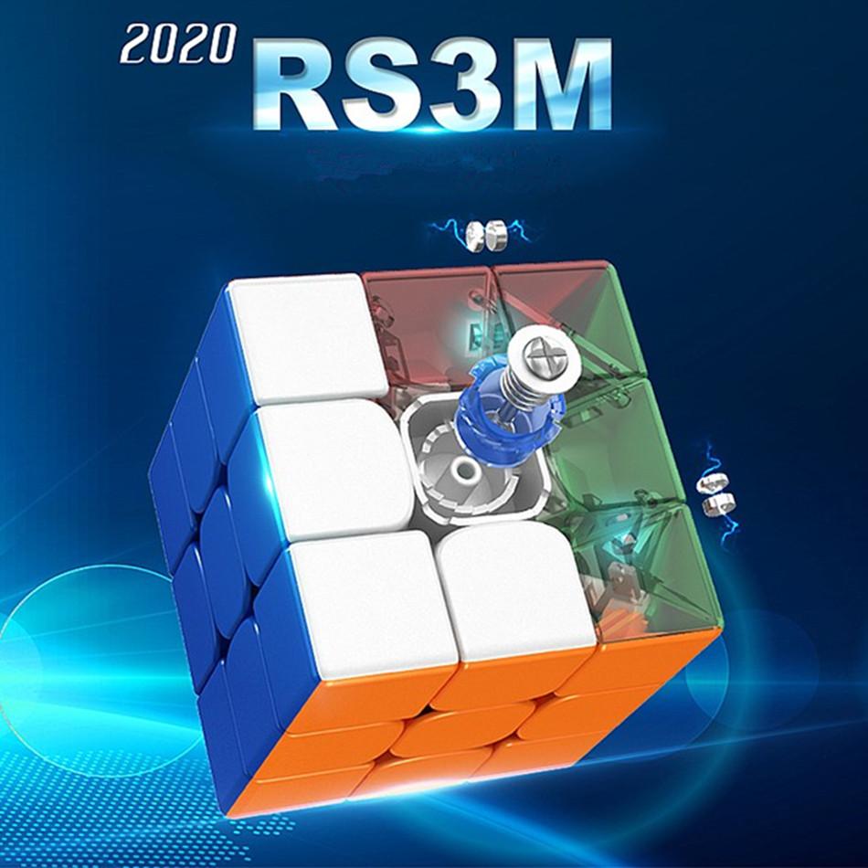 Moyu Rs3M Zauberwürfel Magnetisch Moyu Rs3 M 3X3X3 Cubo Magico Rs3M Uv 3X3 Magnetischer Würfel Speedercube Puzzle Spielzeug Für Kinder Geschenk