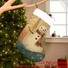 Christmas Decoration Fireplace Hanging Stocking 1pc 1pcs Snowman Christmas Socks & Candy Bags Suitable for Hol