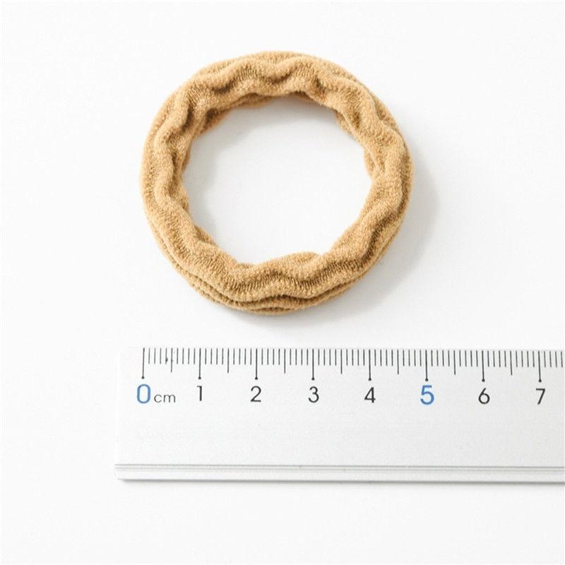 5 Stück elastische Gummi-Haargummis für Mädchen, Band, Seil, Pferdeschwanzhalter, Widerstandsfähigkeit, nahtlos