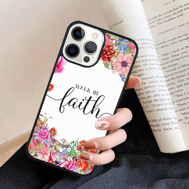 Bible Jesus Christian quotes Phone Case Cover for iPhone 17 Air 16 15 14 13 11 12 Pro Max Plus Fundas Coque