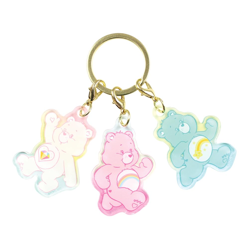 

Factory Care Bears 3 Charm Keychain A x x T s H4.9 W3.4 D0.3cm CB-5546050A