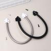 Cavo di Controllo Accessi con Anello Metallico Antischicciamento per Porta e Finestra, Cavo di Controllo Accessi a Montaggio Esterno, Protezione Cavo di Controllo Accessi